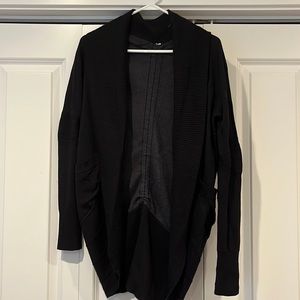 Lululemon black cardigan